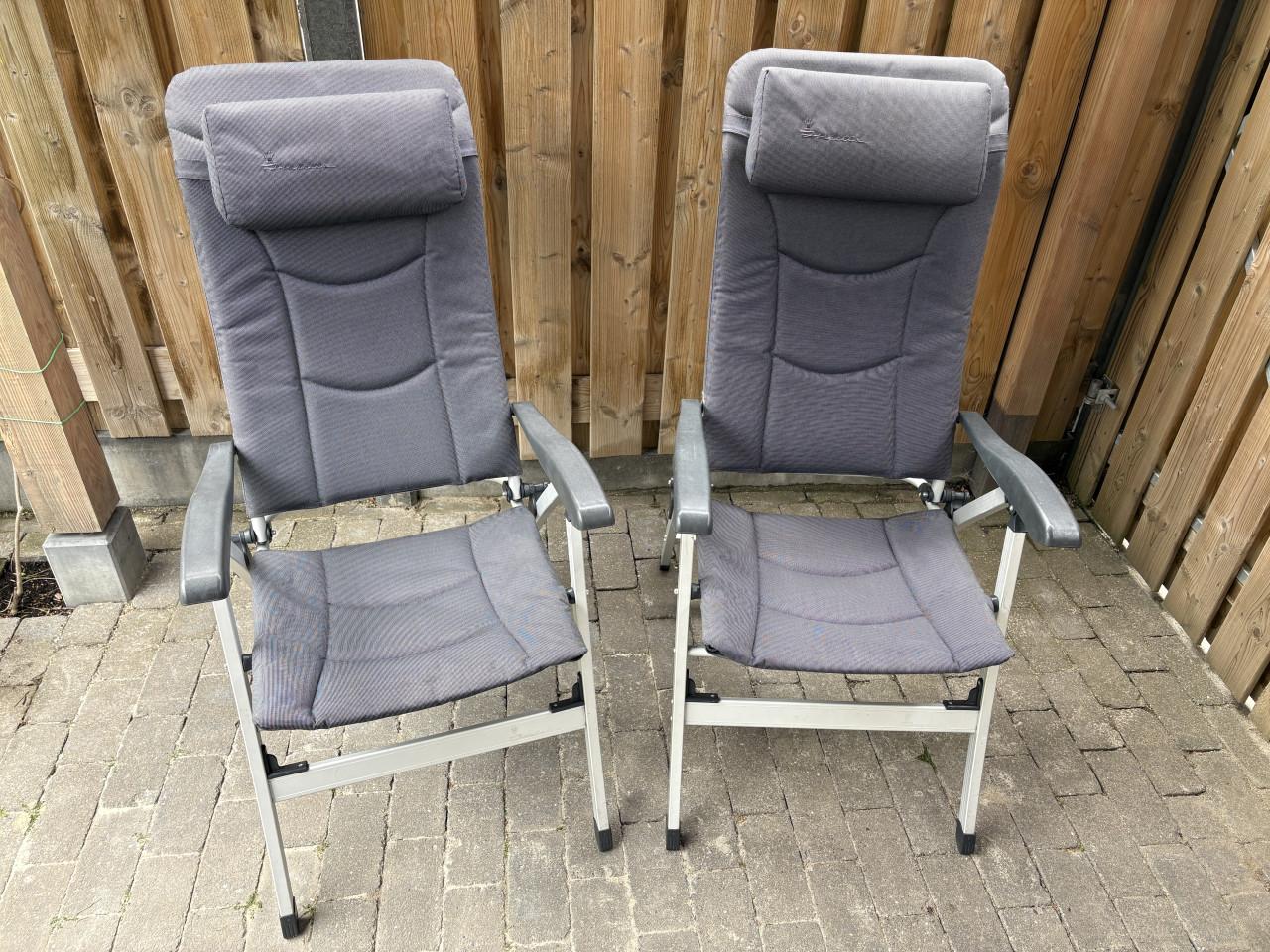 Campingset Dukdalf Tafel Stabilic + 2x Isabella Thor stoelen
