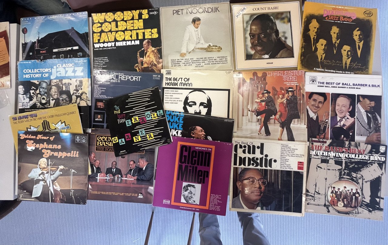 Jazz platen lp’s grammofoonplaten WIJ STOPPEN ERMEE