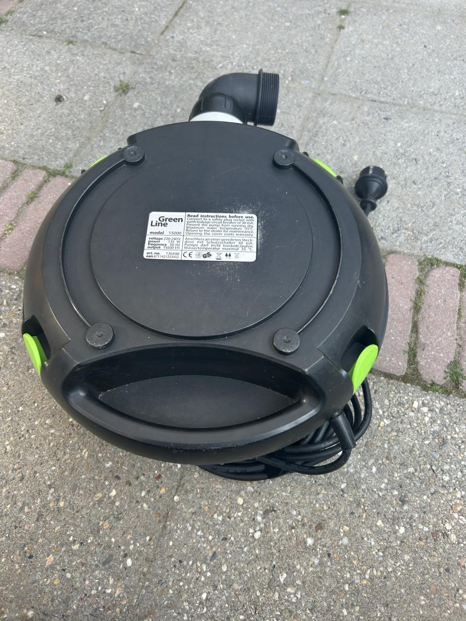 Te koop velda greenline line 15000 sterke en zuinige Vijverpomp