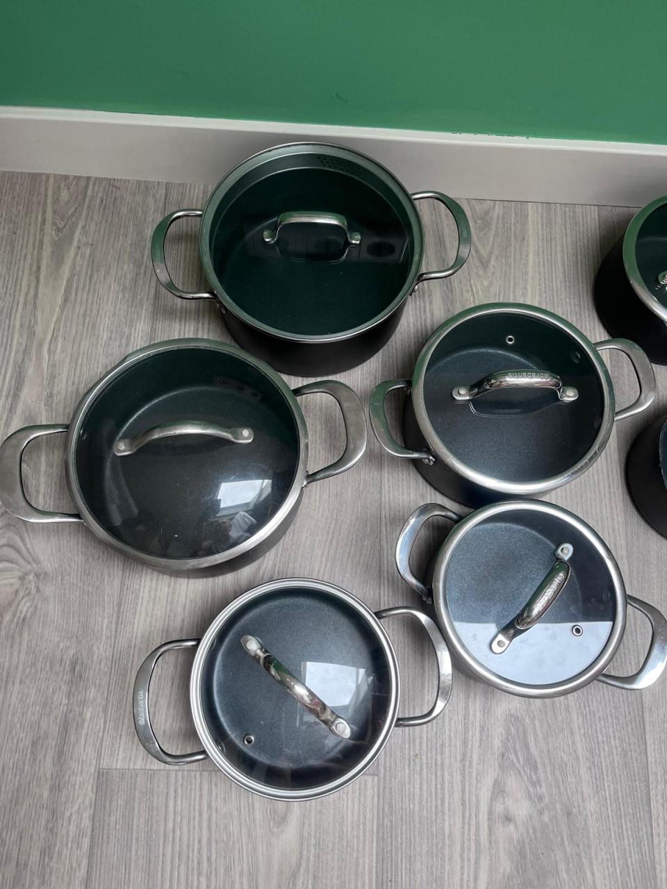 Brabantia pannenset heel netjes
