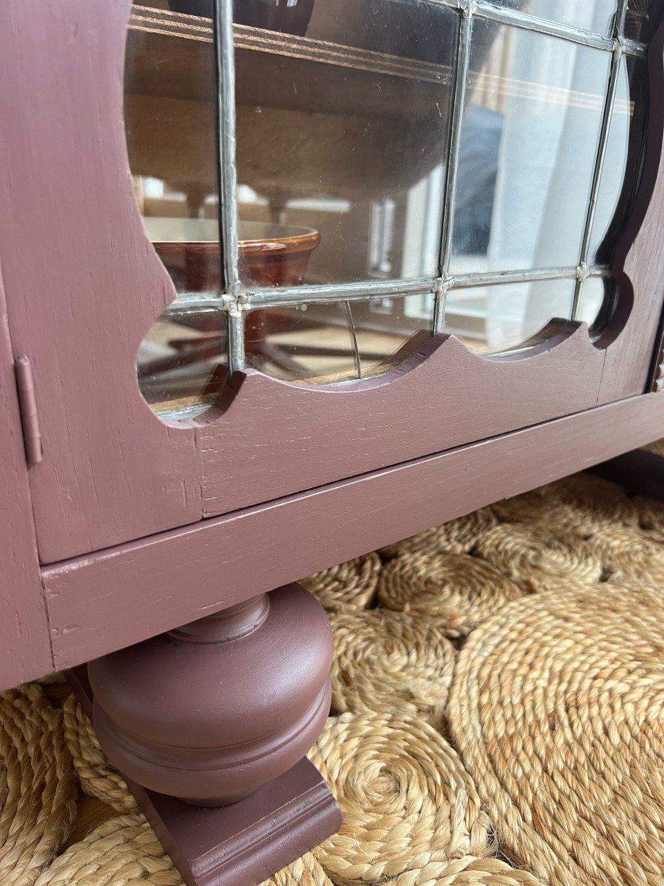 Vintage kastje glas-in-lood | gerestyled