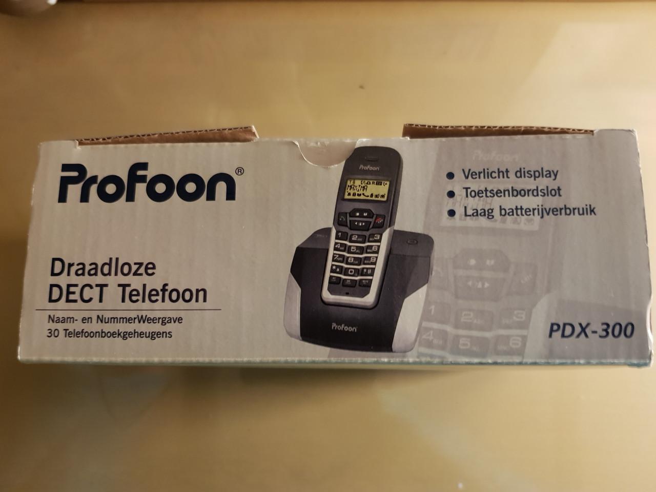 Profoon dect telefoon