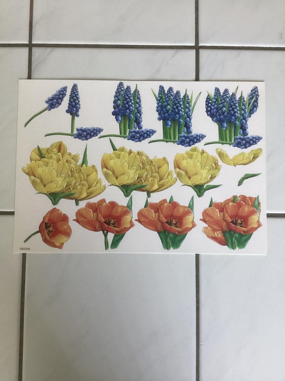 24 knipvellen bloemen