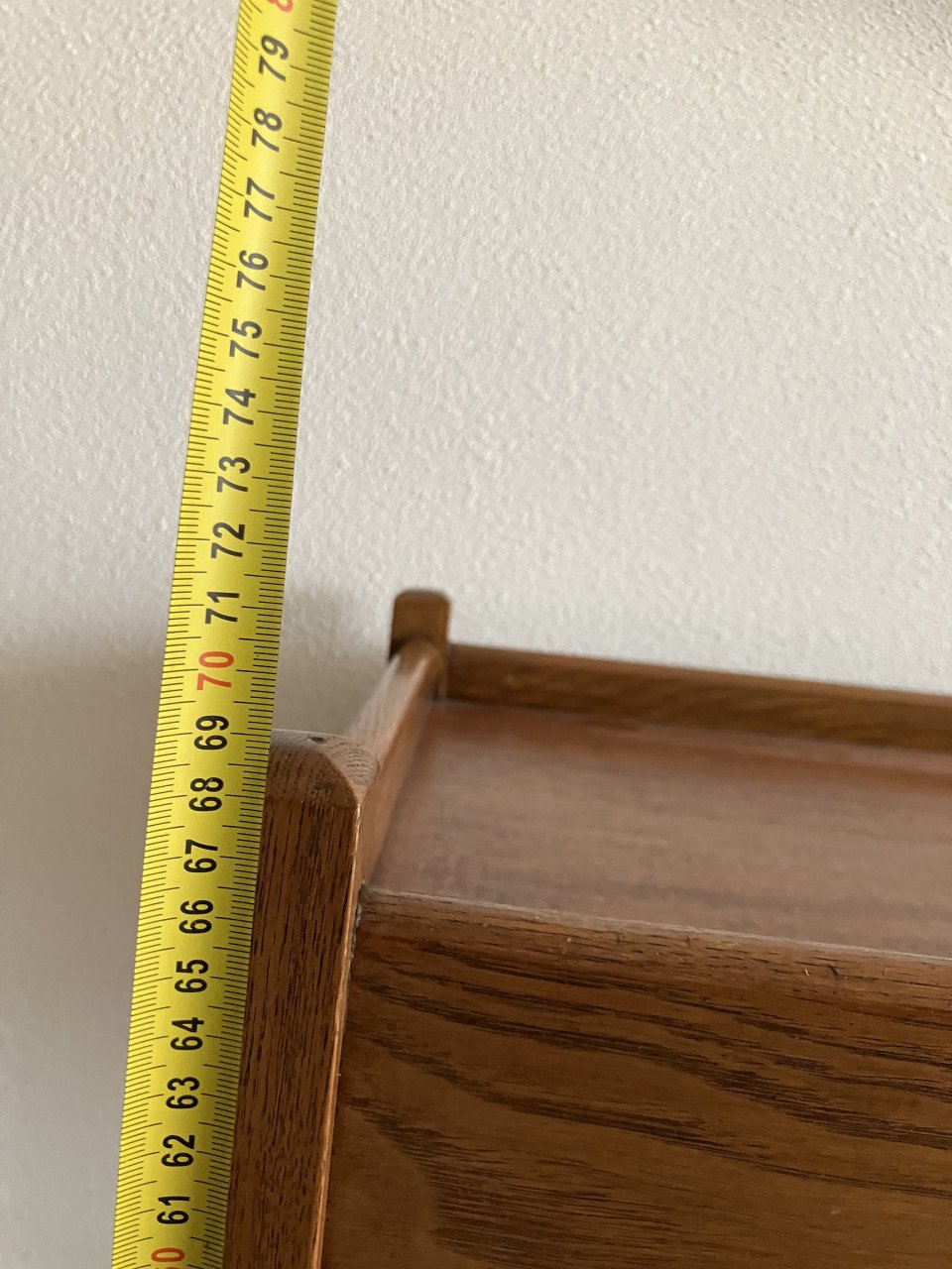 Bijzettafel met 2x lade 60x40