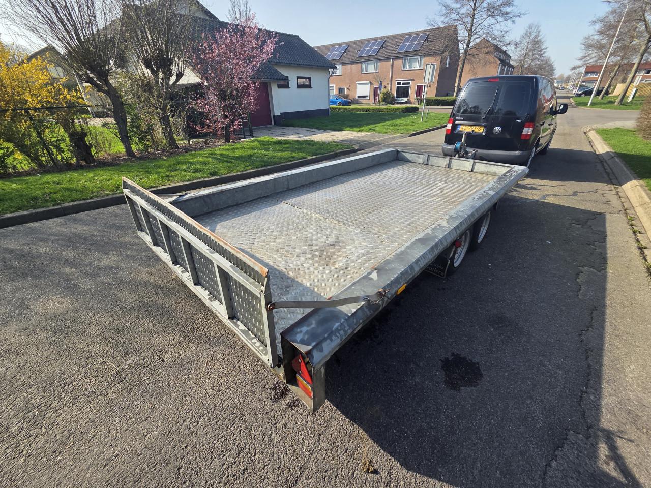 Hapert machine/autotransporter 1m90 x 4m25 2700kg