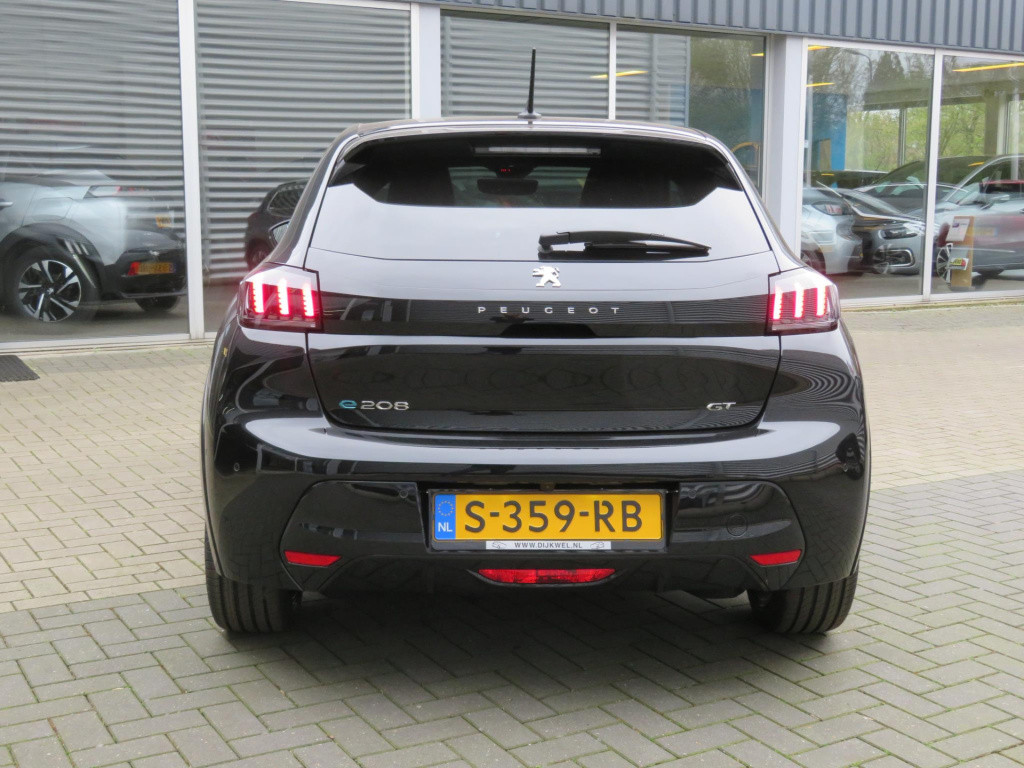 Peugeot 208 ev gt 50kwh 136 automaat 3-fase clima/nav/cam