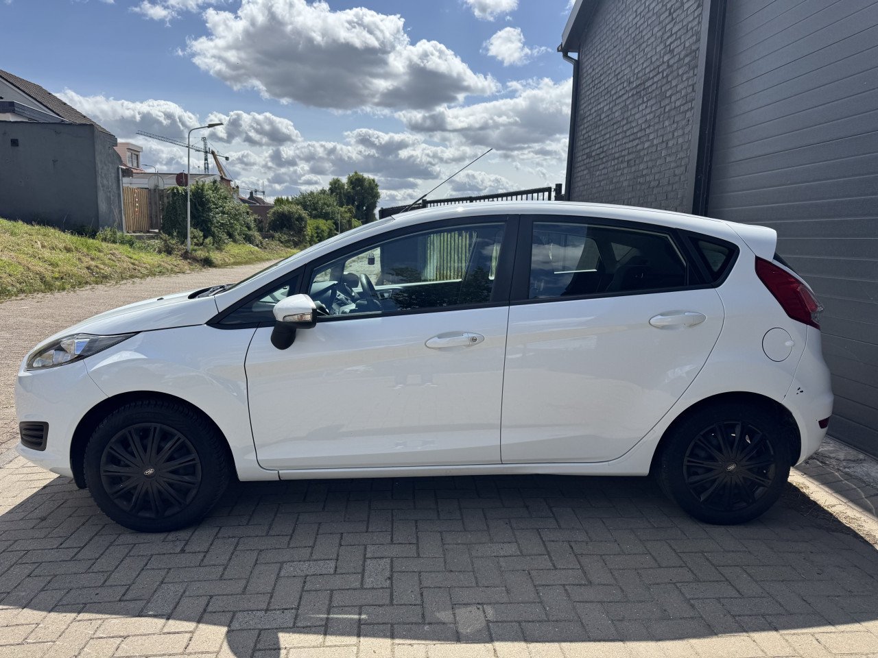 Ford Fiësta 1.0 48KW Style 5DRS 2013 Wit Airco Apk Nap