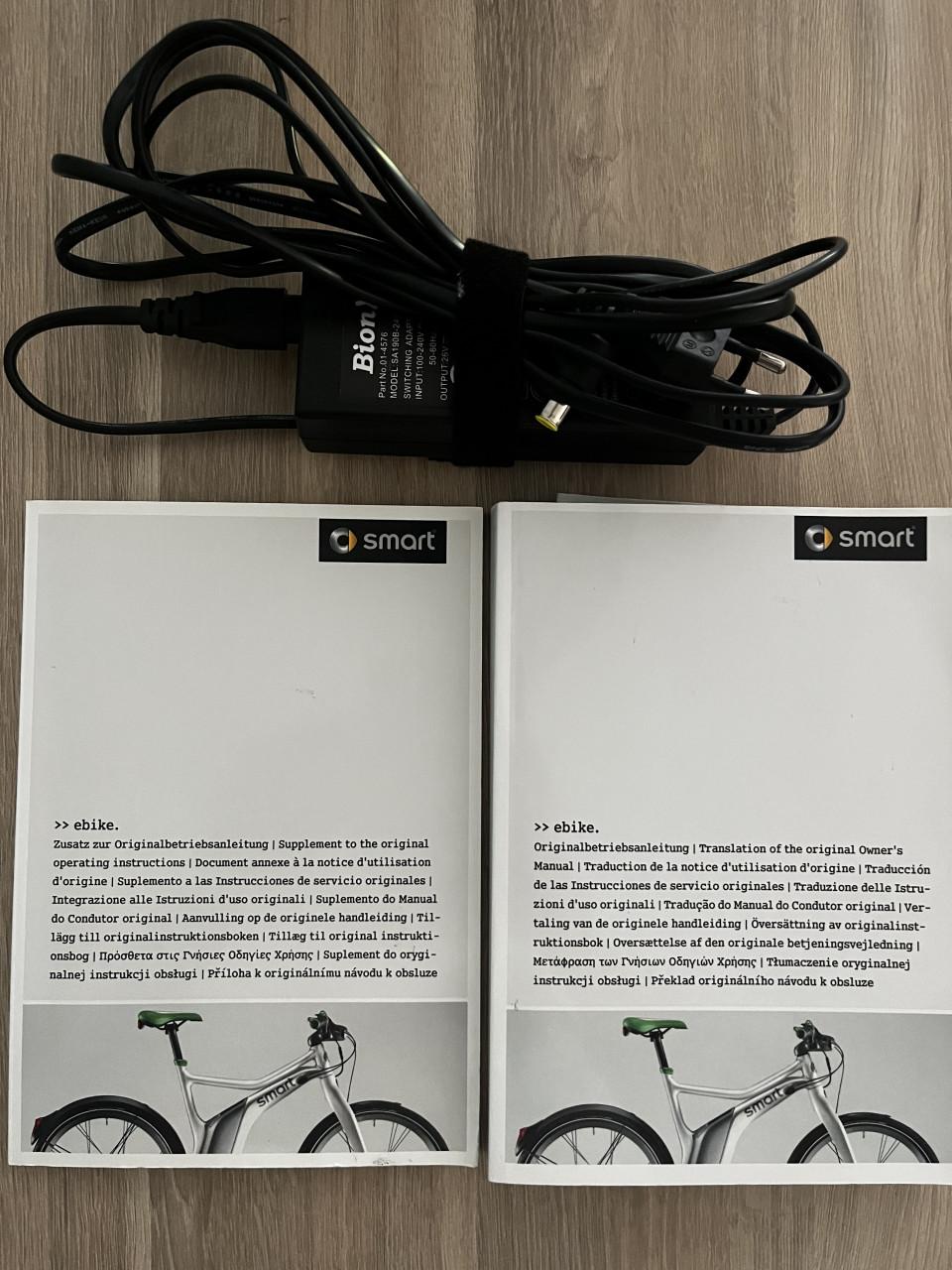 Mercedes-Smart E-Bike 277 km op de teller.