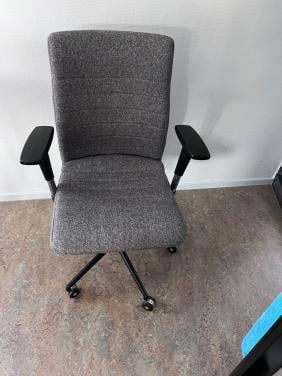 Brede comfortabel bureaustoel