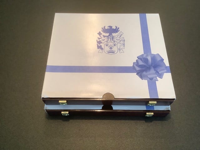 Penningen set “ De Mooiste Kleuren ECU’s “.