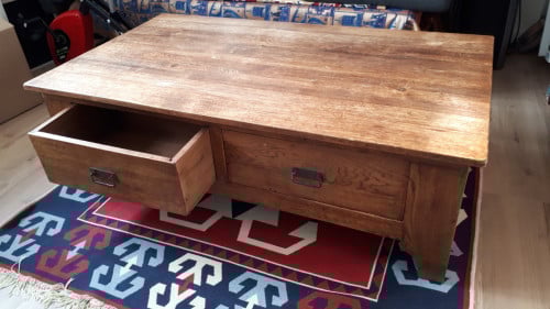 Salontafel eikenhout