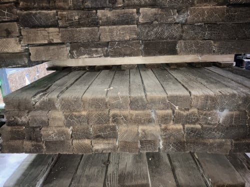 Red cedar balken