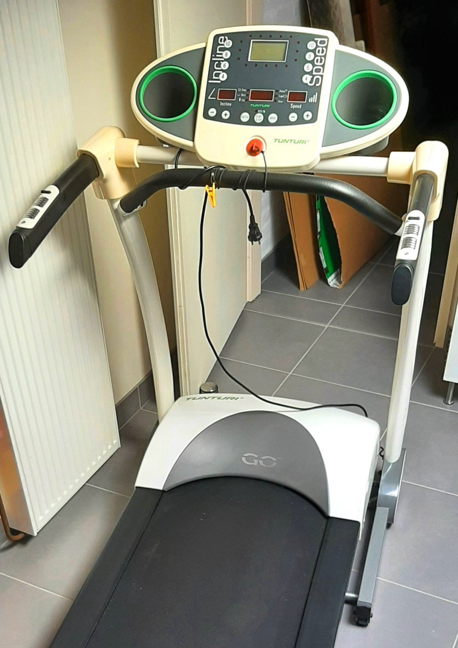 Tunturi GO Run 50 Loopband - Inklapbaar + Helling + HFmeting