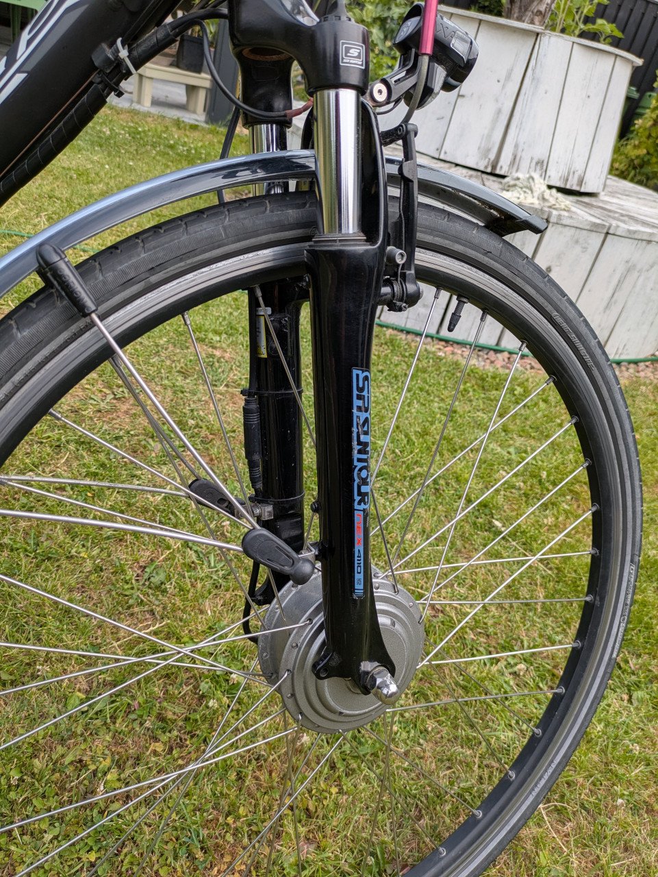 Nette sportieve E-bike. Geheel in orde.