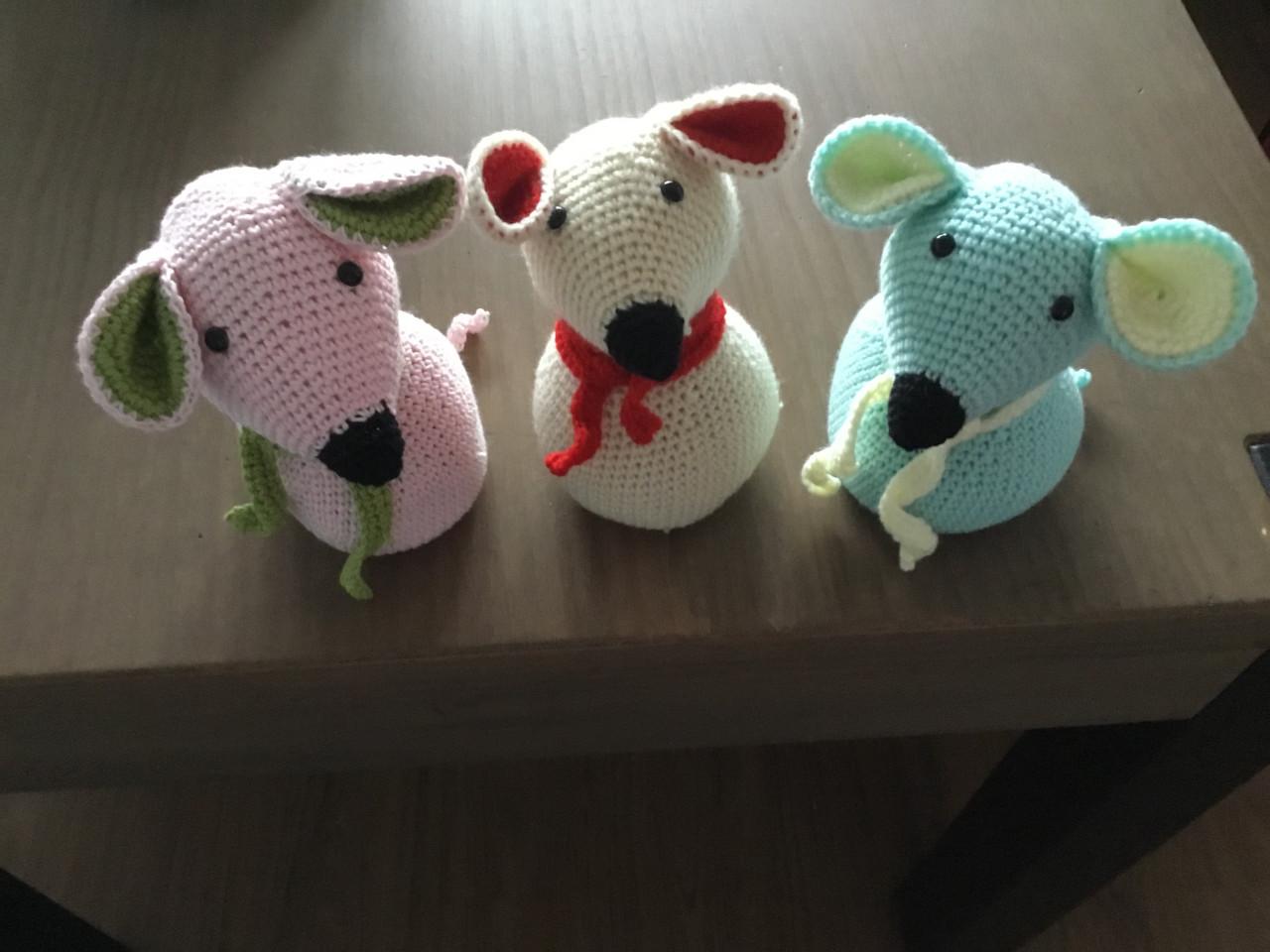 Deurstoppers in de vorm van een muis