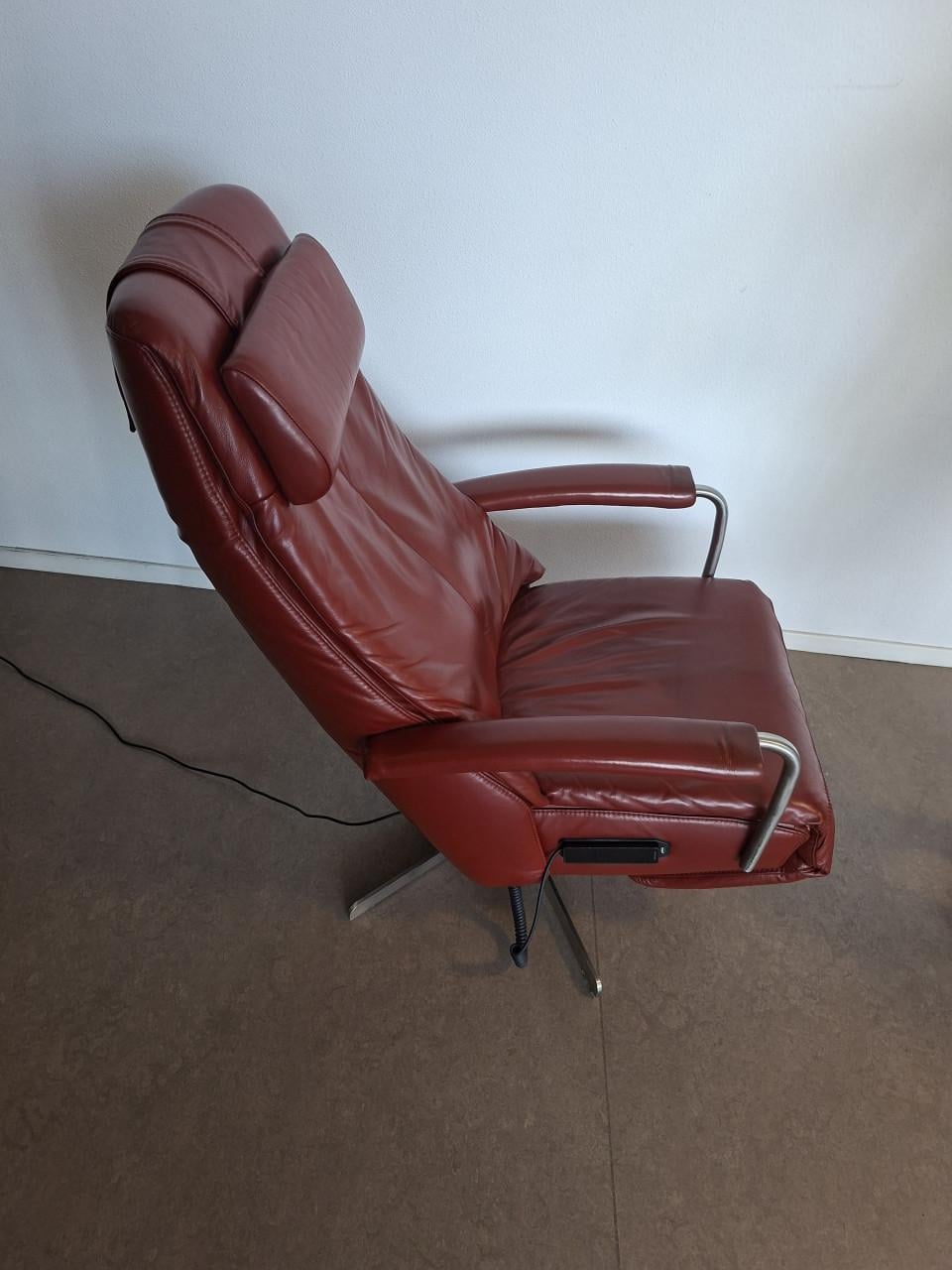 Leren relaxstoel