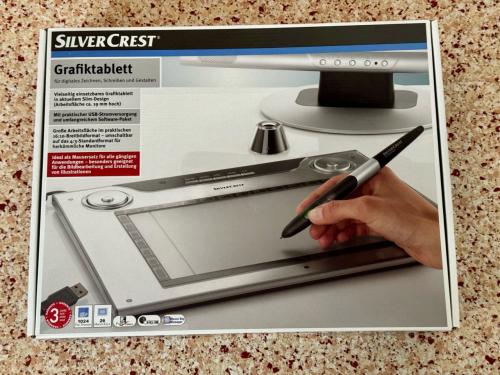 Nieuwe Silvercrest tekentablet (USB) met draadloze pen