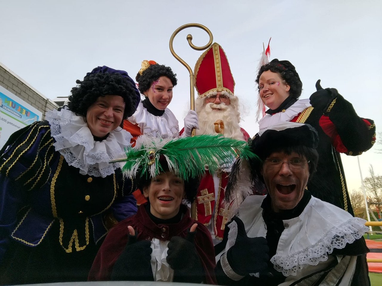 Sint & Pieten bezoek