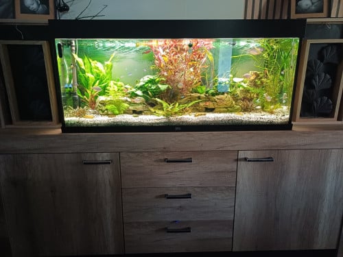 Geheel compleet draaiend Aquarium met garantie bonnen