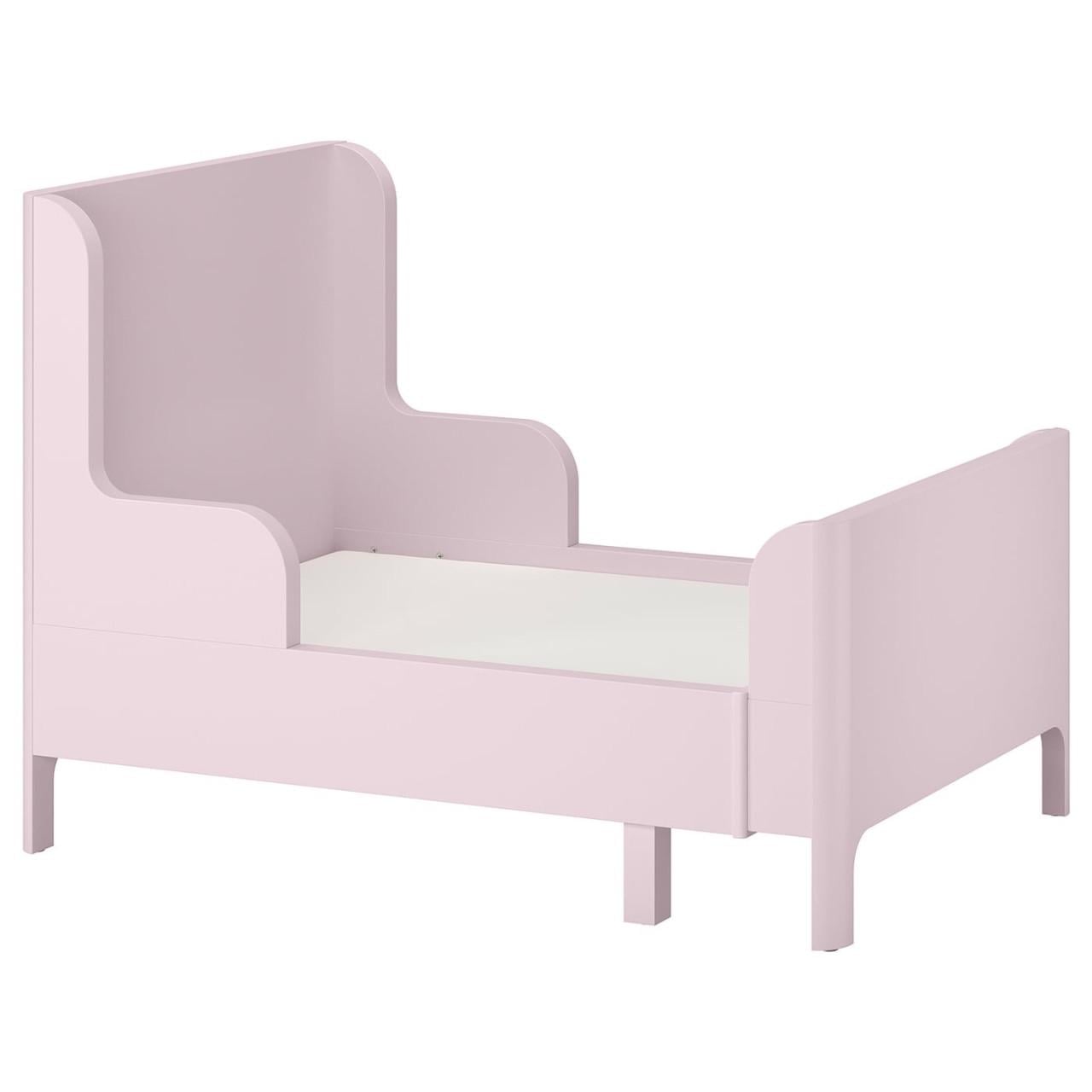 IKEA SMÅSTAD uitschuifbaar roze kinderbed