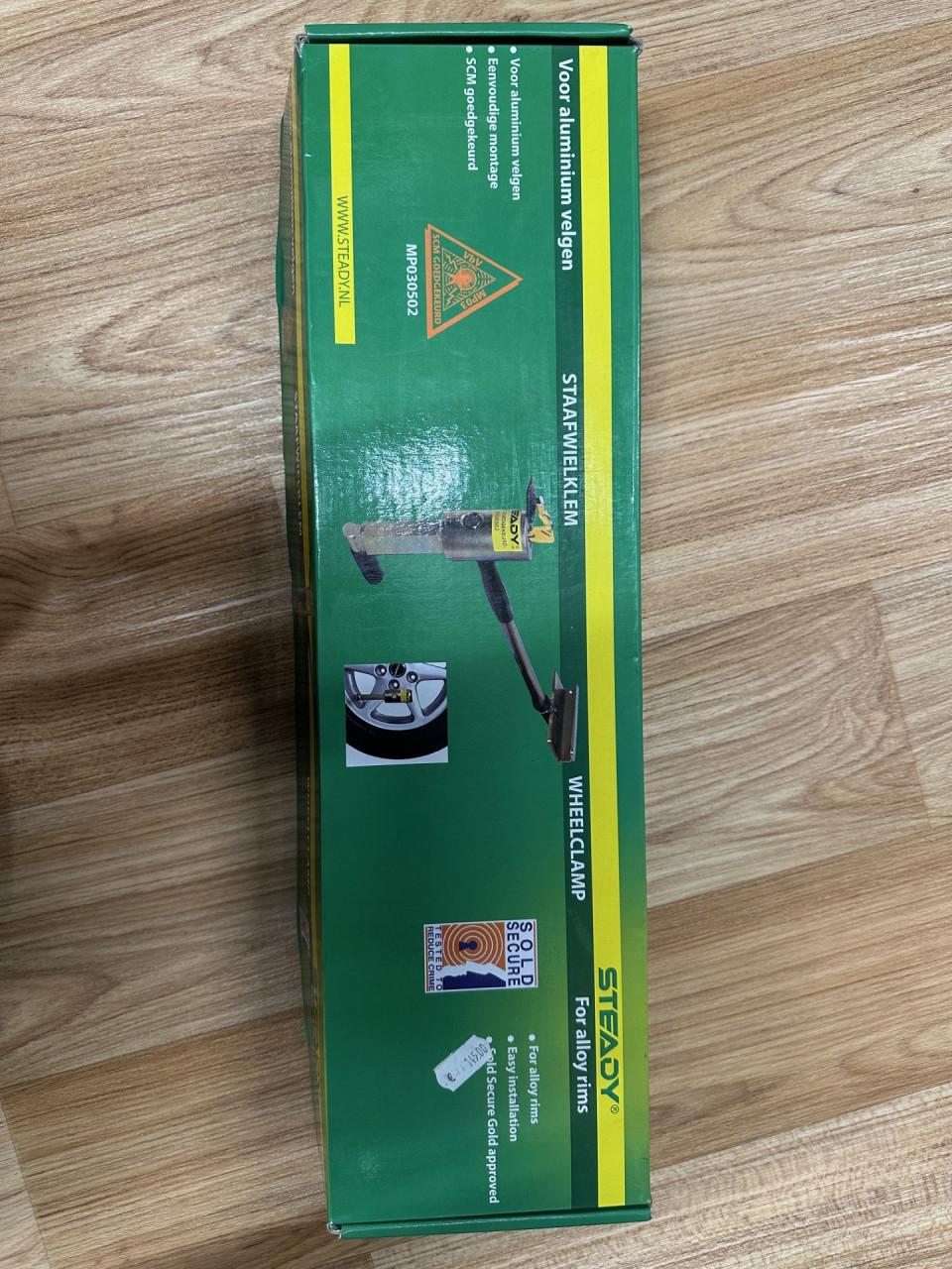 Steady staafwielklem voor aluminium velgen