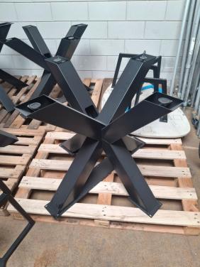 Onderstel eetkamertafel Zwart Nieuw