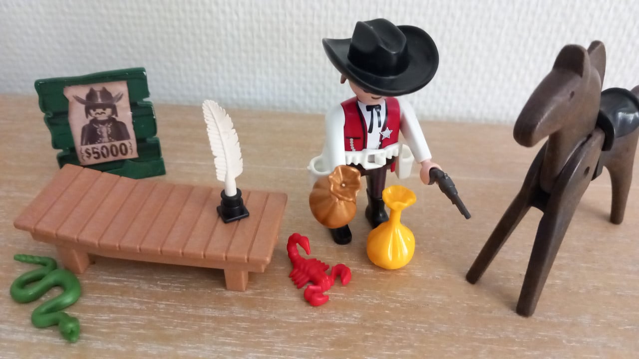 Playmobil western sheriff