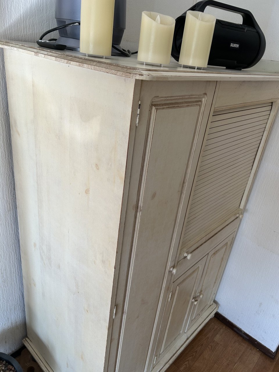 Kast / Bureau met rolluik