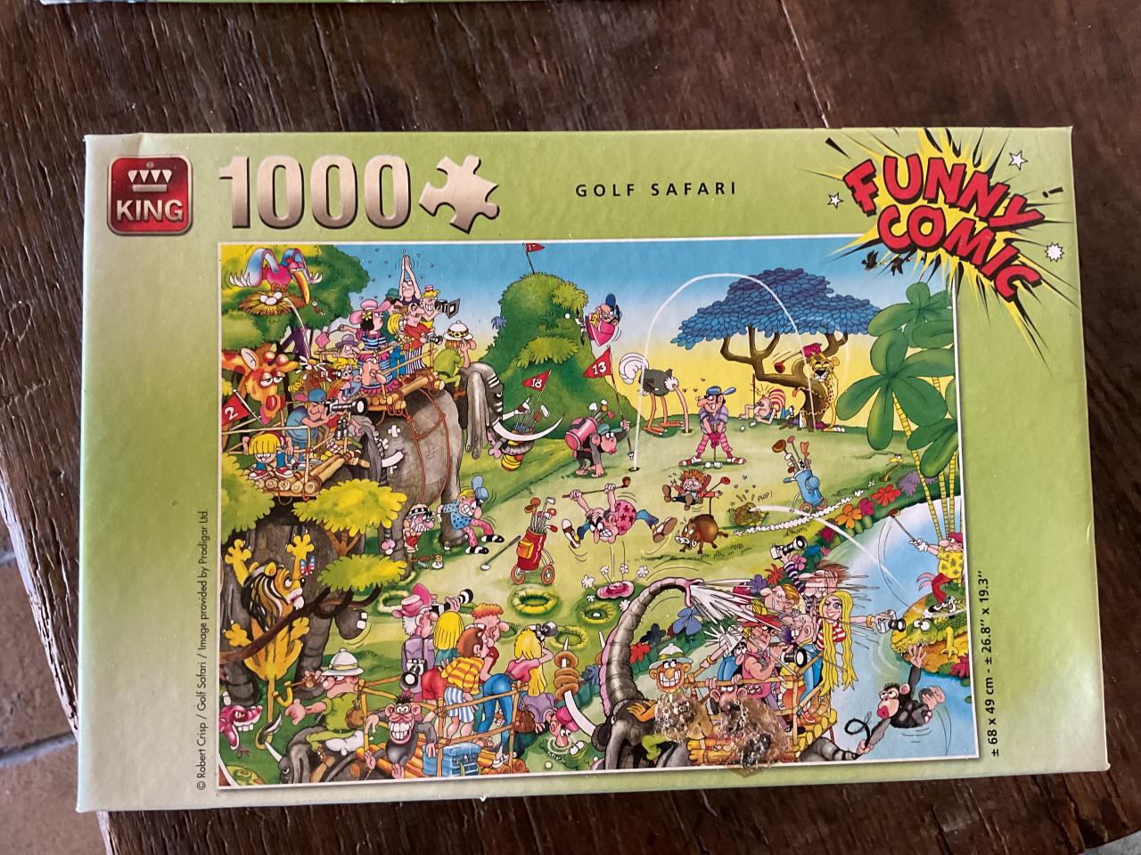 Diverse puzzels 1000 stuks ( 4 st. )