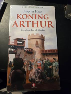4 CD-luisterboek van Koning Arthur door Jaap ter Haar