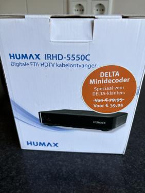 Humax IRHD-5550C digitale kabelontvanger