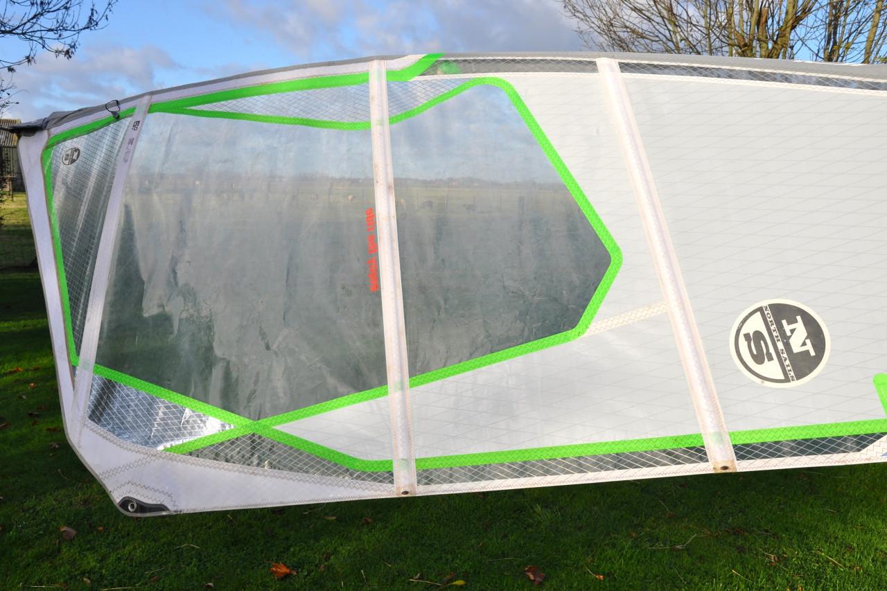 NorthSails Ice 5.0 m2 zeil met bijpassende SDM 400, 75% mast