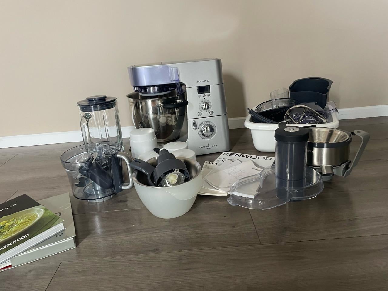 Kenwood Cooking Chef KM080 compleet + veel accessoires – ongebruikt