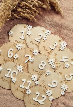 Mijlpaalkaartjes baby