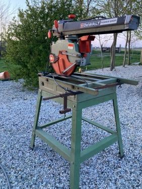 DeWalt DW 125 PowerShop Radiaalzaag 230v
