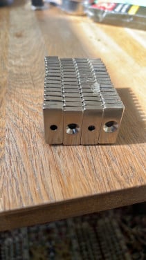 Magneten met gat