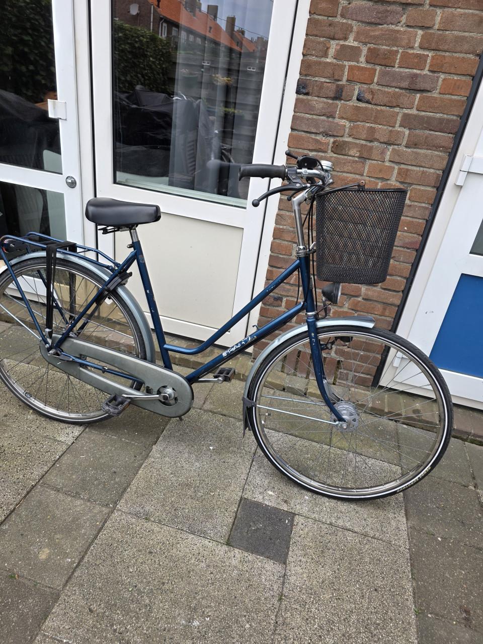 Goed werkend dames fiets SPARTA-Fr.maat56cm-28inch