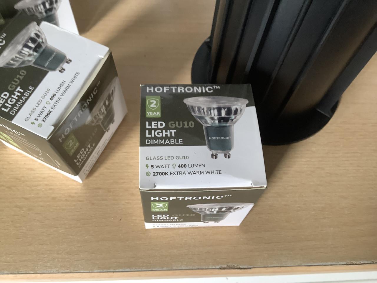 Set van 4 nieuwe grondspots van HOFTRONIC.