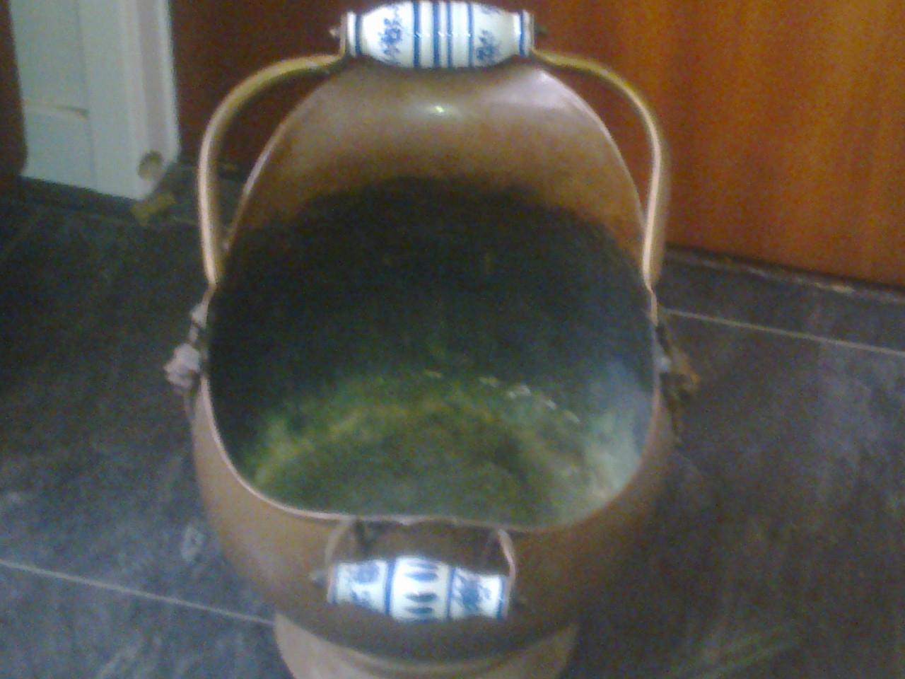 Koperen helmkit