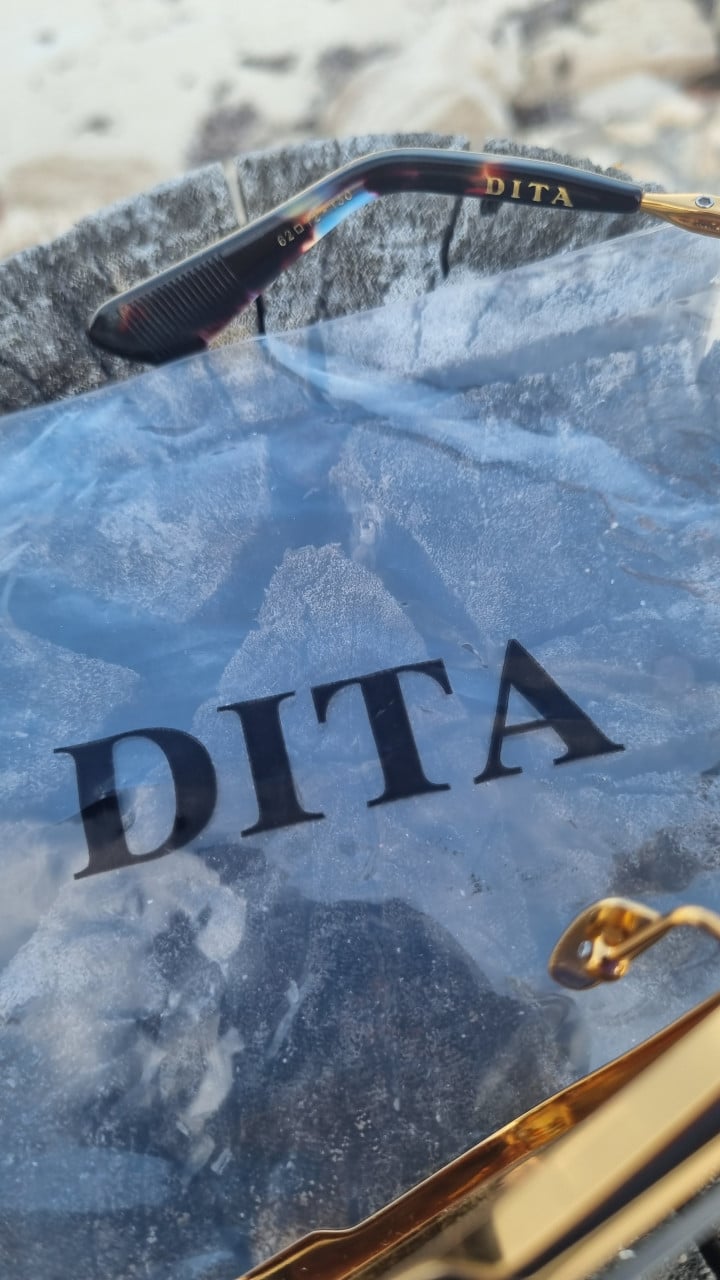 Luxe zonnebril merk DITA 1:1  Nieuw in de doos