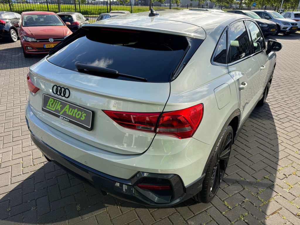 Audi Q3 sportback 35 tfsi pro line * camera * leer * carplay * black pack