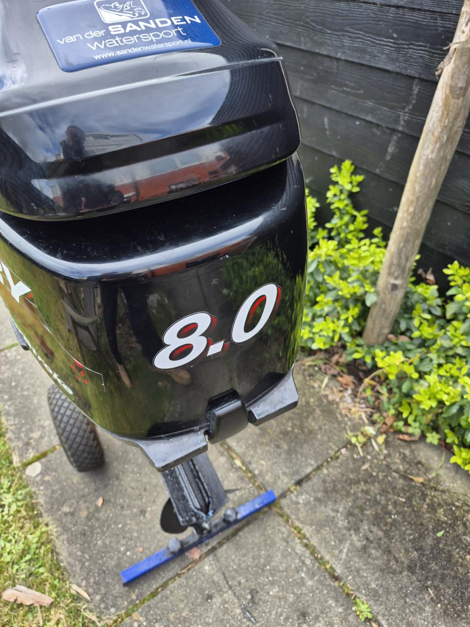 Mercury 8 pk 4 takt kortstaart