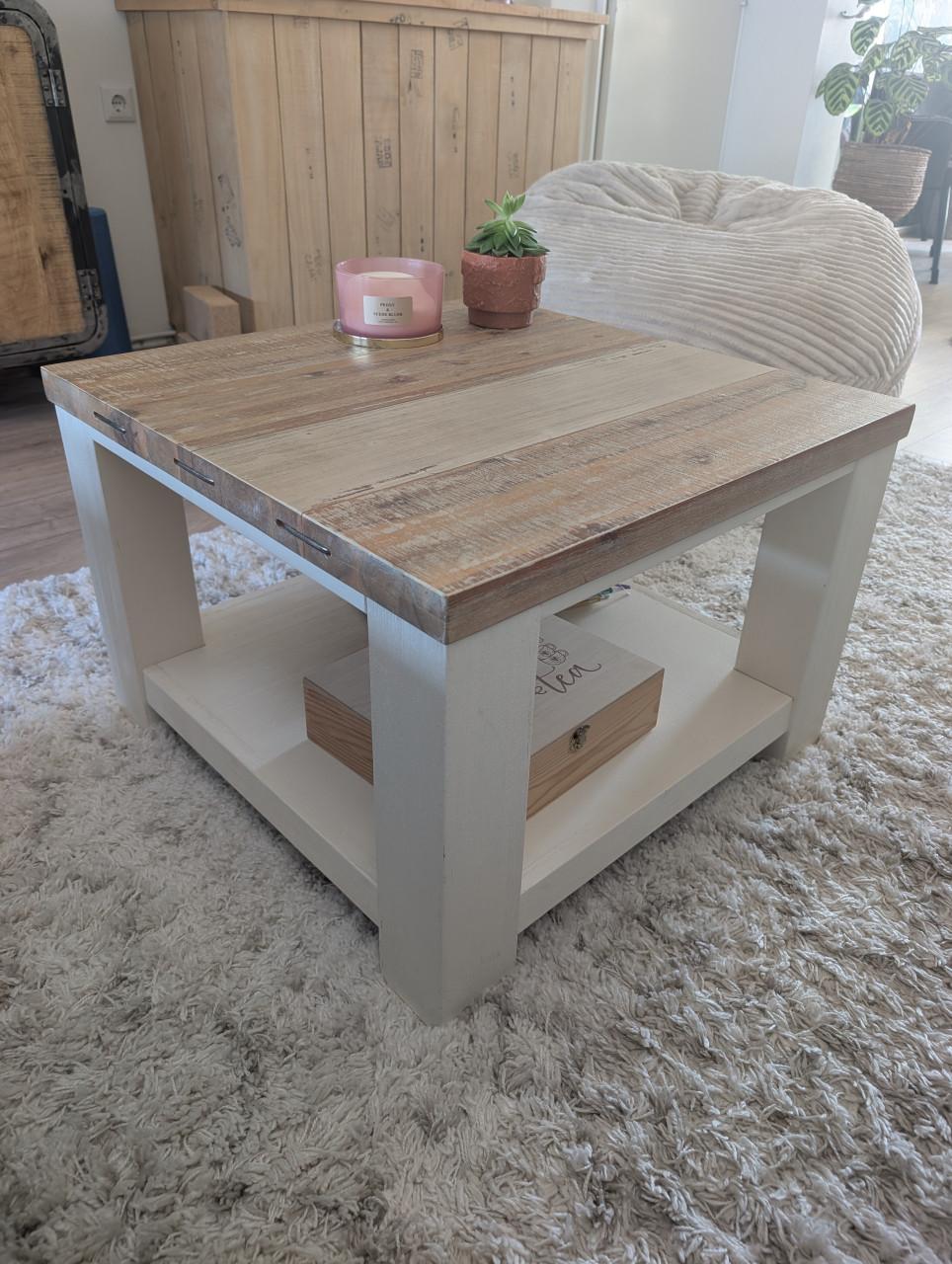 Landelijke salontafel