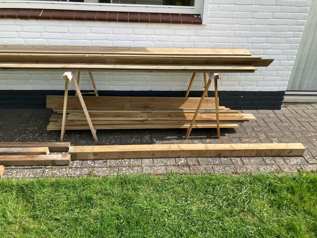 Ruilen: Geïmpregneerd hout