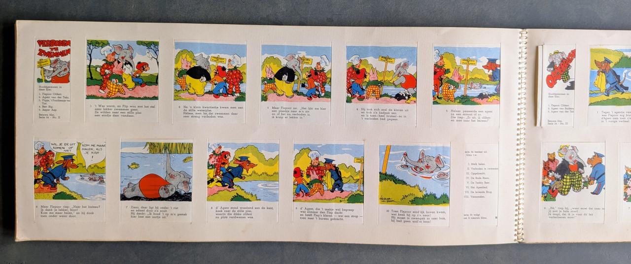 Oude plaatjesalbums, alle plaatjes ingeplakt