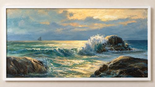 Olieverf schilderij