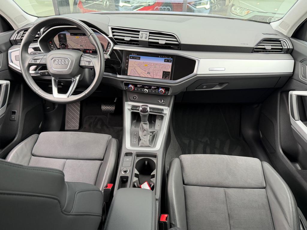 Audi Q3 35 tfsi 150pk s-tronic advanced | trekhaak | zwart optiek | dode ho