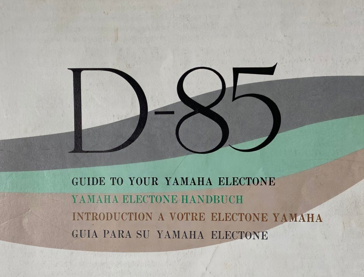 YAMAHA D-85 orgel/synthesizer