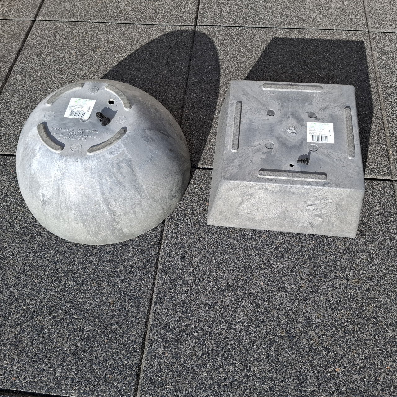 Prachtige kunststof Artstone bloempotten