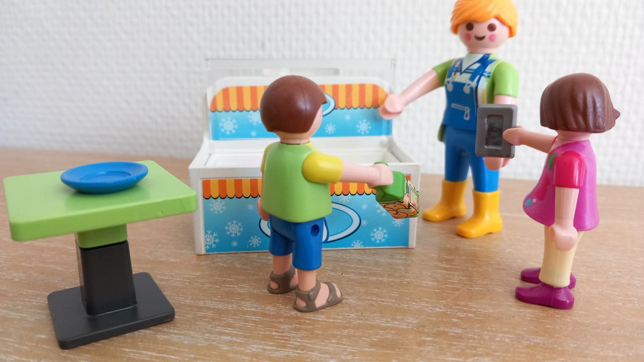 Playmobil lekkers eten
